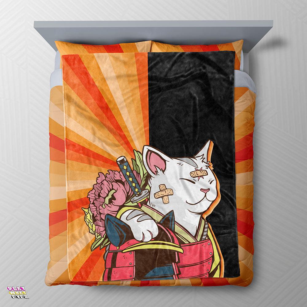 Samurai Cat Training Blanket - Image 2