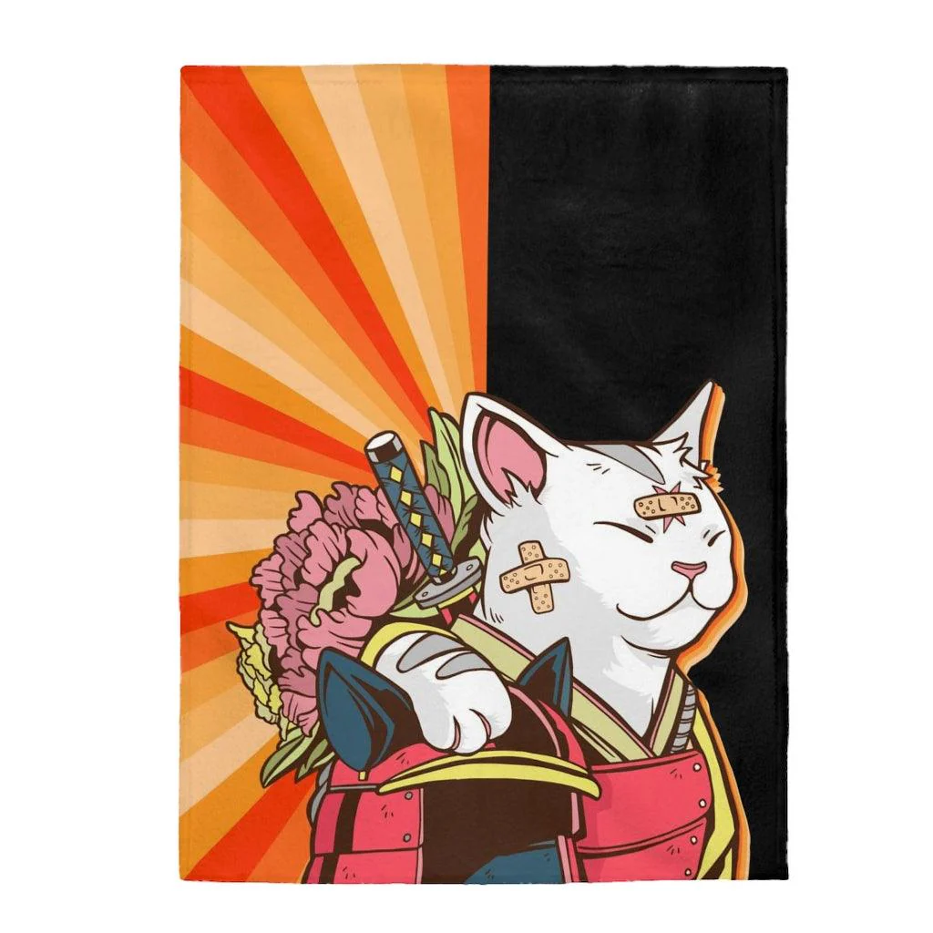 Samurai Cat Training Blanket - Image 5