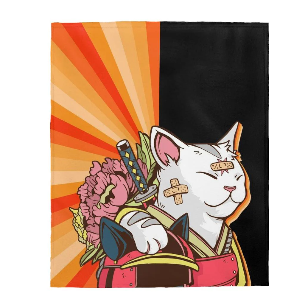 Samurai Cat Training Blanket - Image 6
