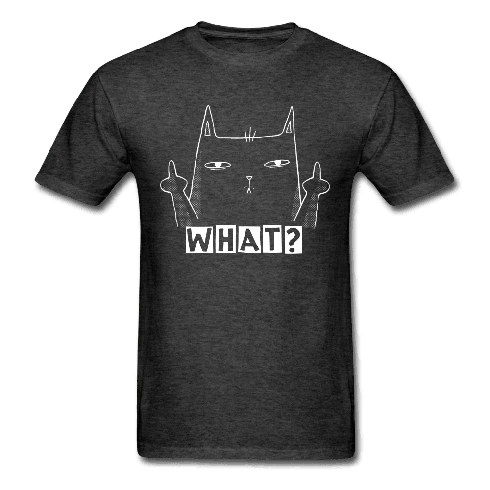 Sassy Cat WHAT? Unisex T-Shirt - Image 4