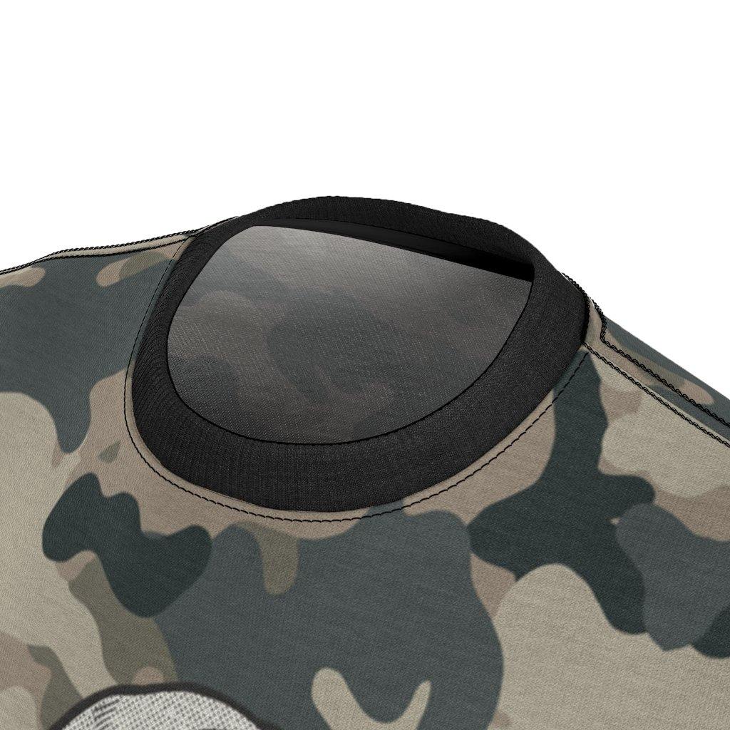 Senpai Anime Girl Army Calls Unisex AOP Tee - Image 7