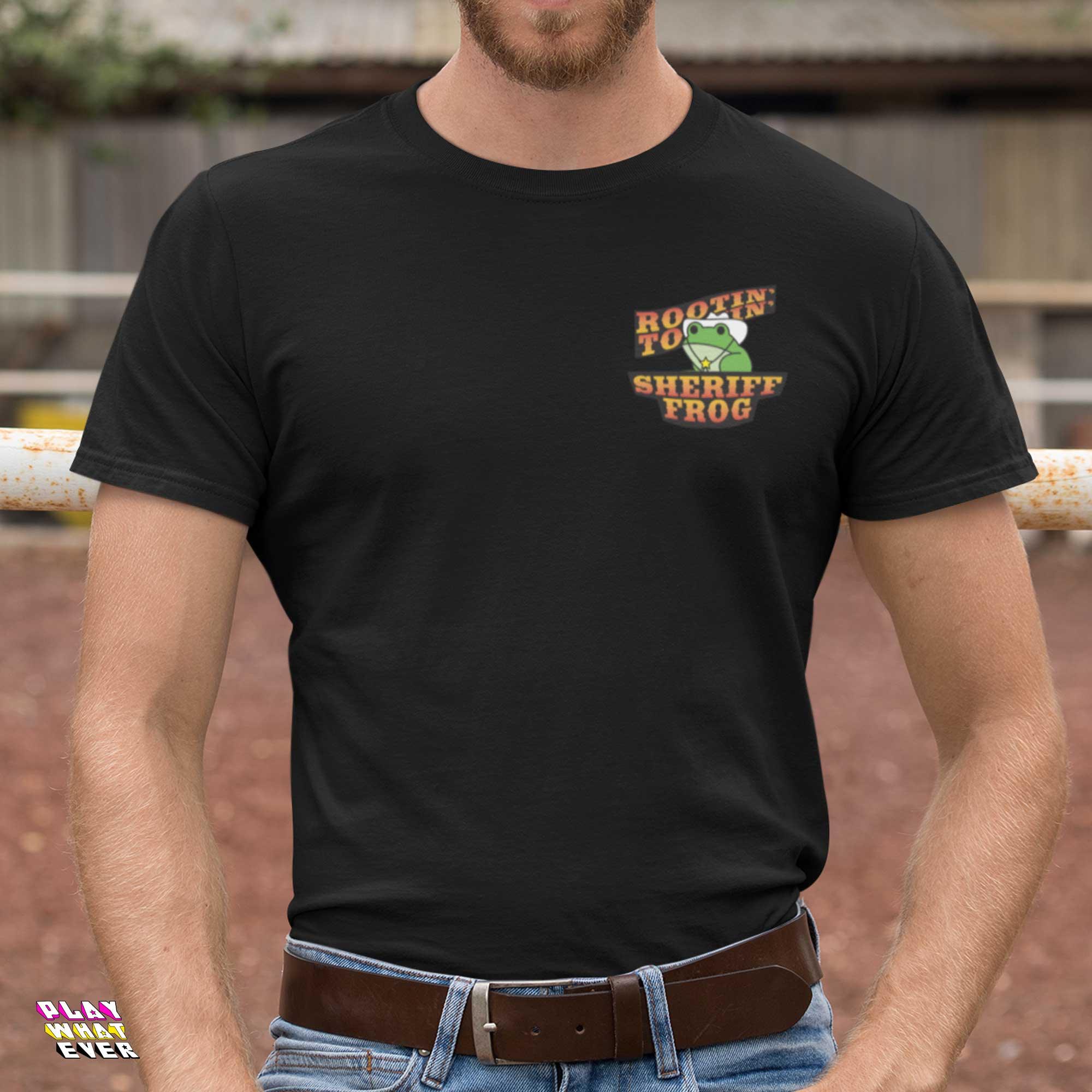 Sheriff Frog Unisex T-Shirt - Image 2