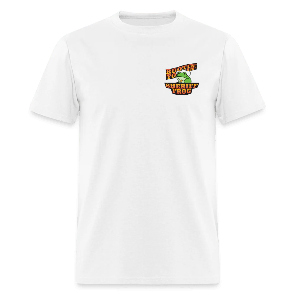 Sheriff Frog Unisex T-Shirt - Image 3