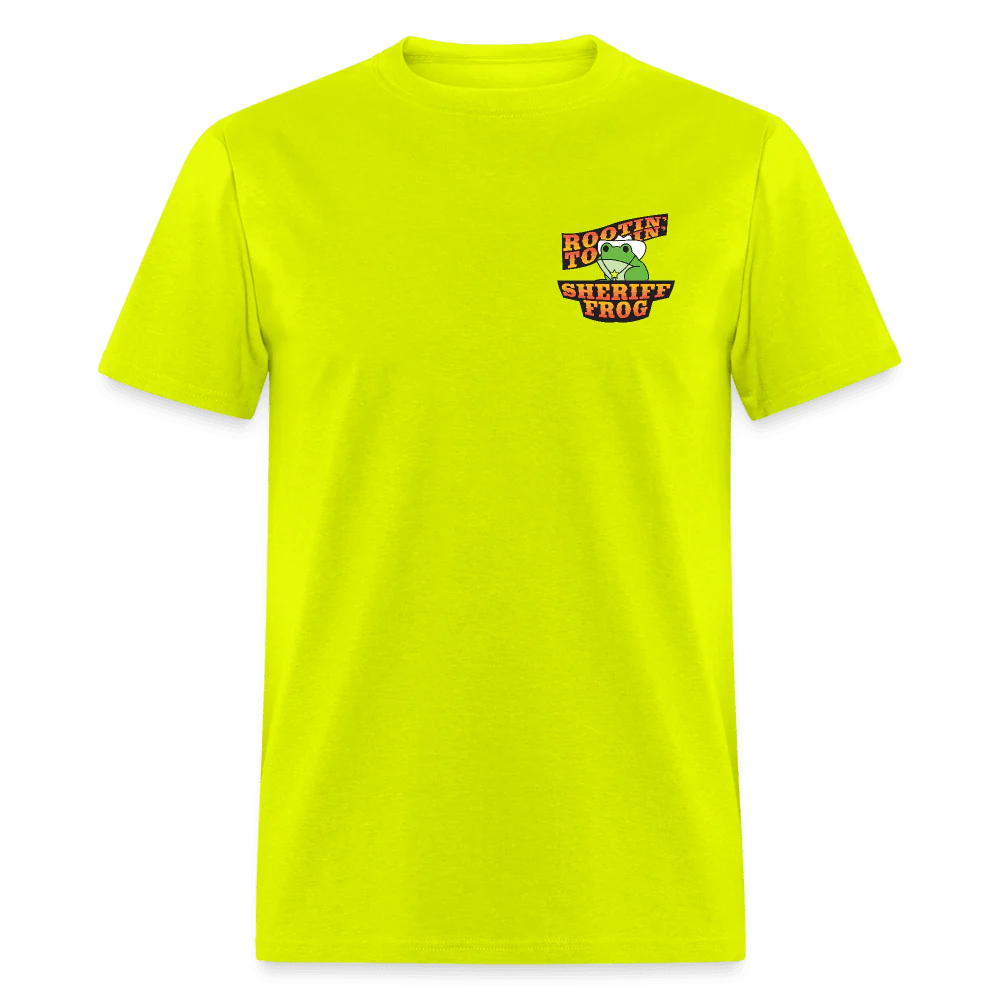 Sheriff Frog Unisex T-Shirt - Image 4