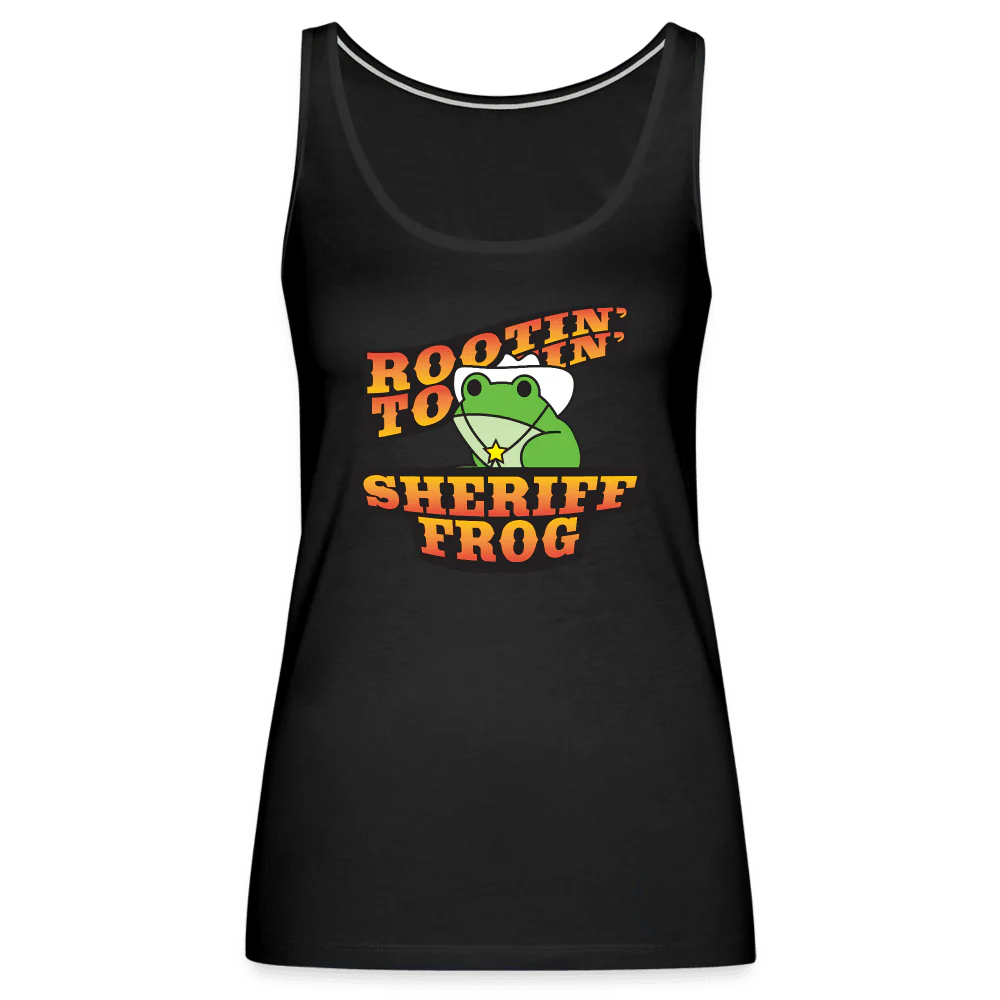 Sheriff Frog Women’s Tank Top - Image 4