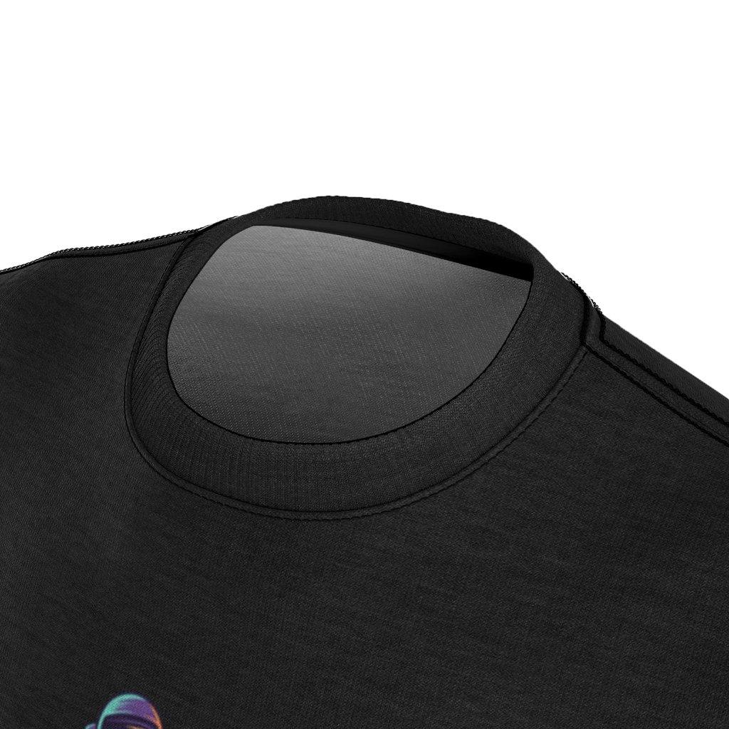 Skating Over The Nebula Astronaut Unisex Shirt - Image 7