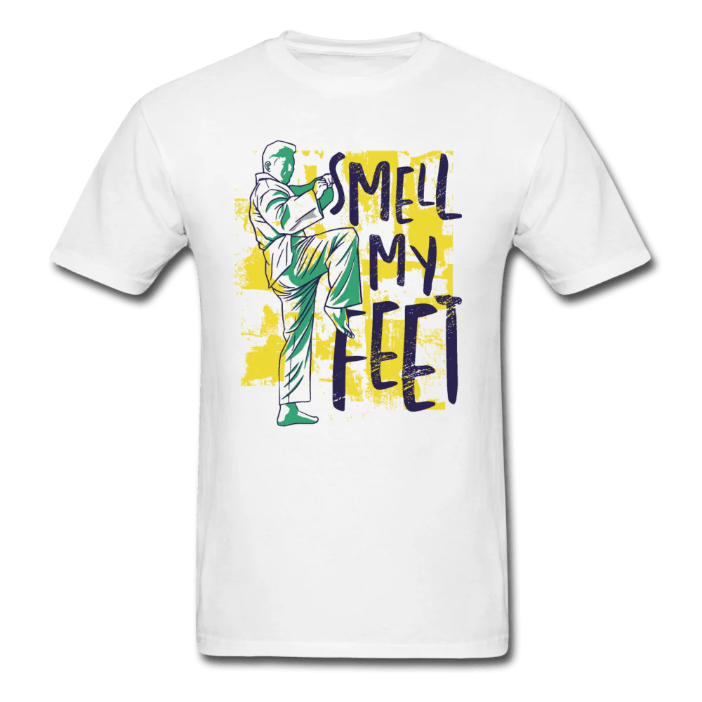 Smell My Feet Funny Taekwondo Unisex T-Shirt