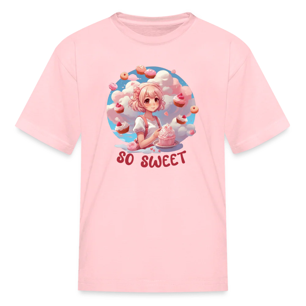 So Sweet Anime Desserts Kids' T-Shirt - Image 3
