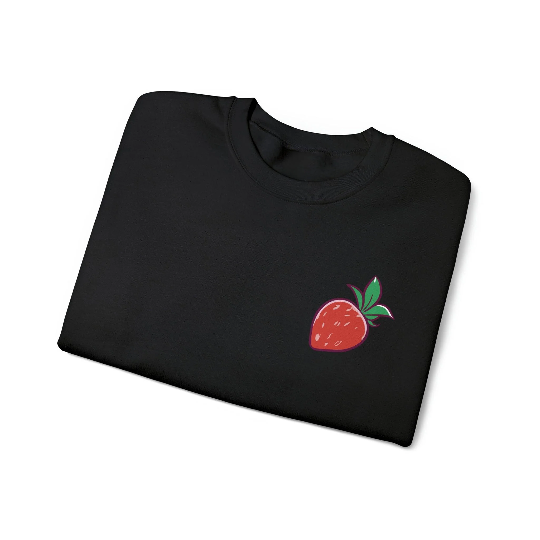 Strawberry Catshake Cute Unisex Sweatshirt - Image 7