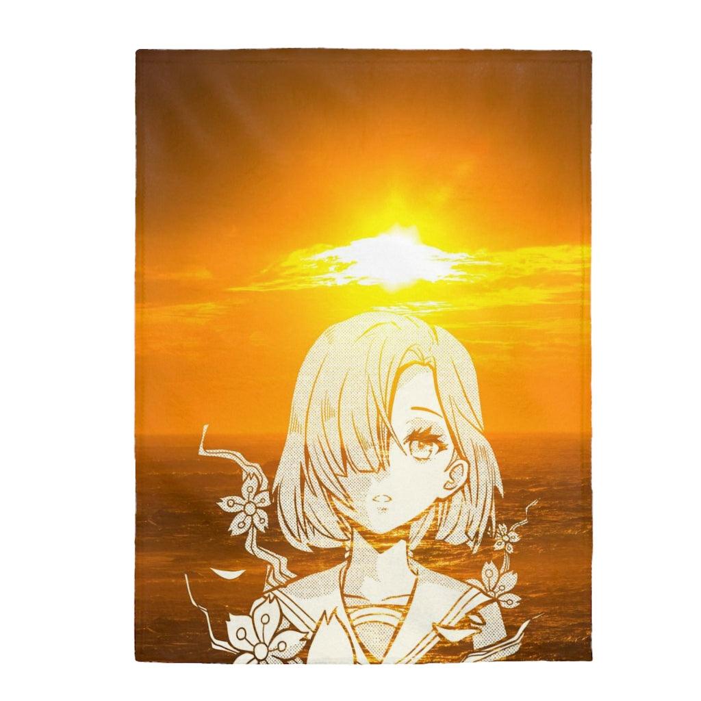 Sunset Tenshi Anime Blanket - Image 5