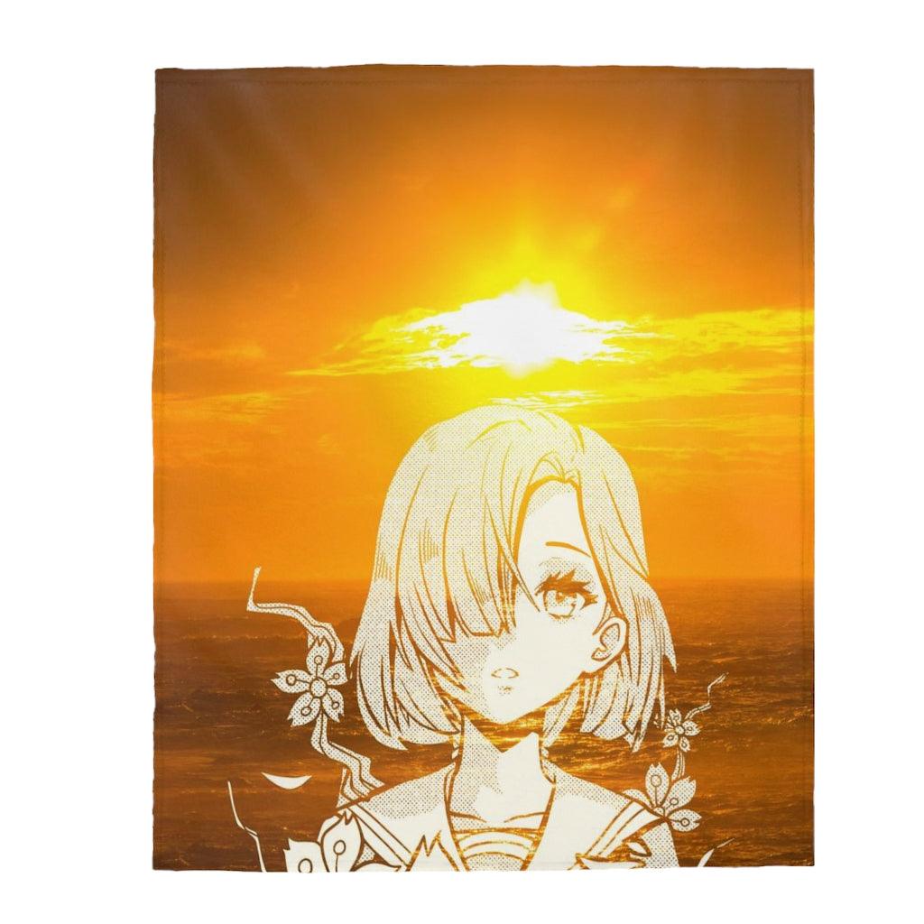 Sunset Tenshi Anime Blanket - Image 6