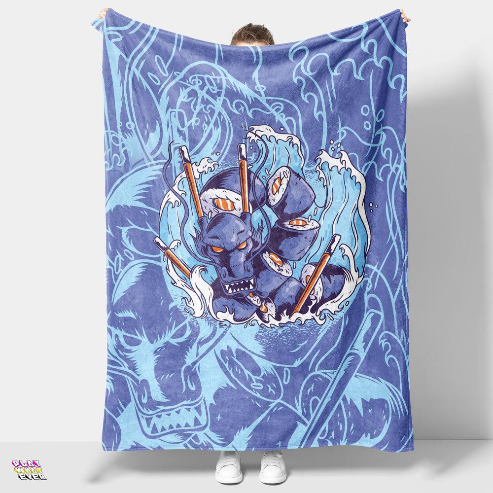 Sushi Dragon Blanket