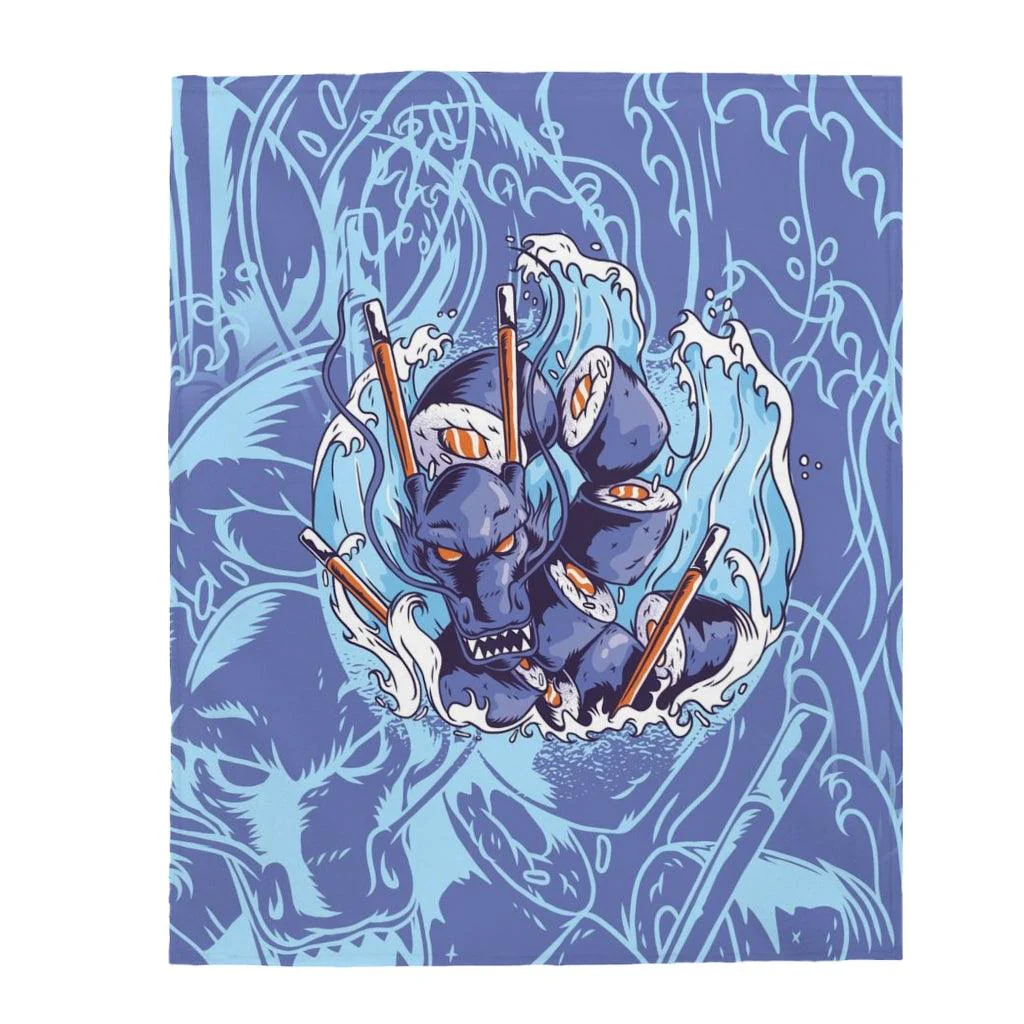 Sushi Dragon Blanket - Image 6