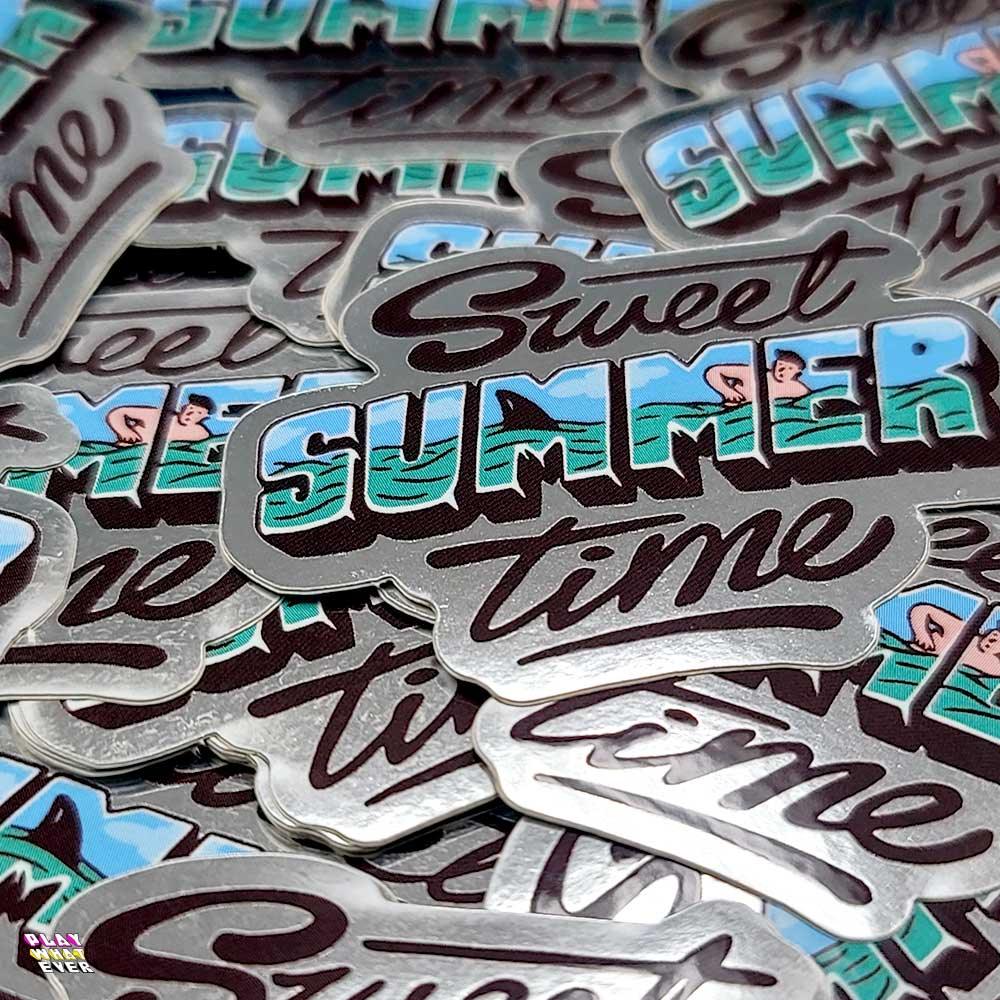 Sweet Summer Time Mirror Sticker - Image 5