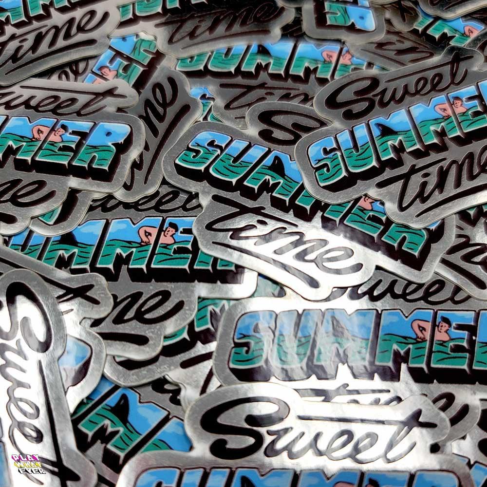 Sweet Summer Time Mirror Sticker - Image 6