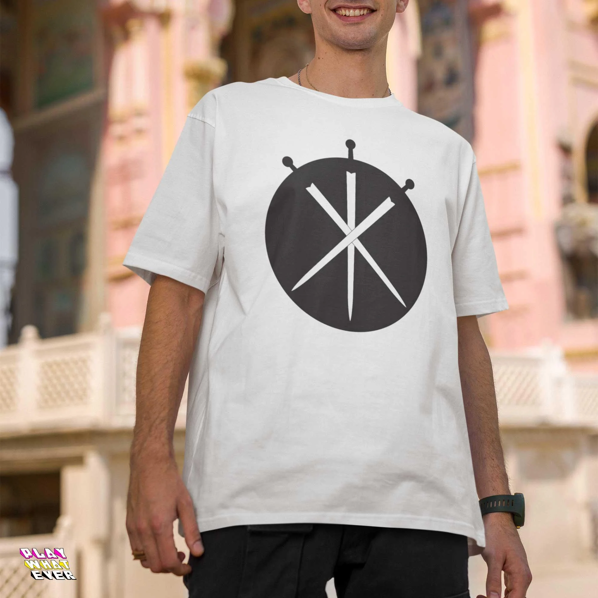Swords Drawn Unisex T-Shirt - Image 2
