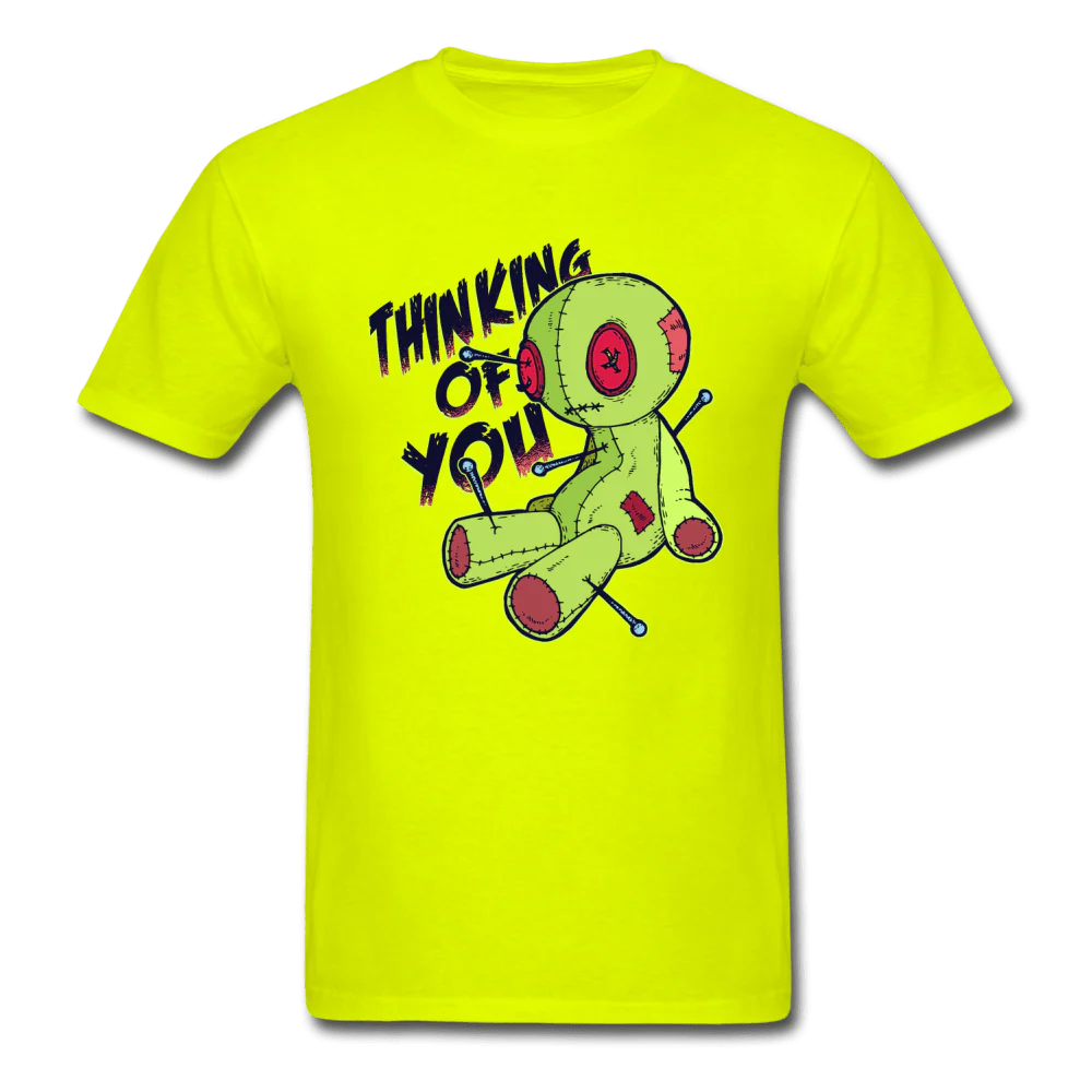 Thinking of You Voodoo Doll Funny Unisex T-Shirt