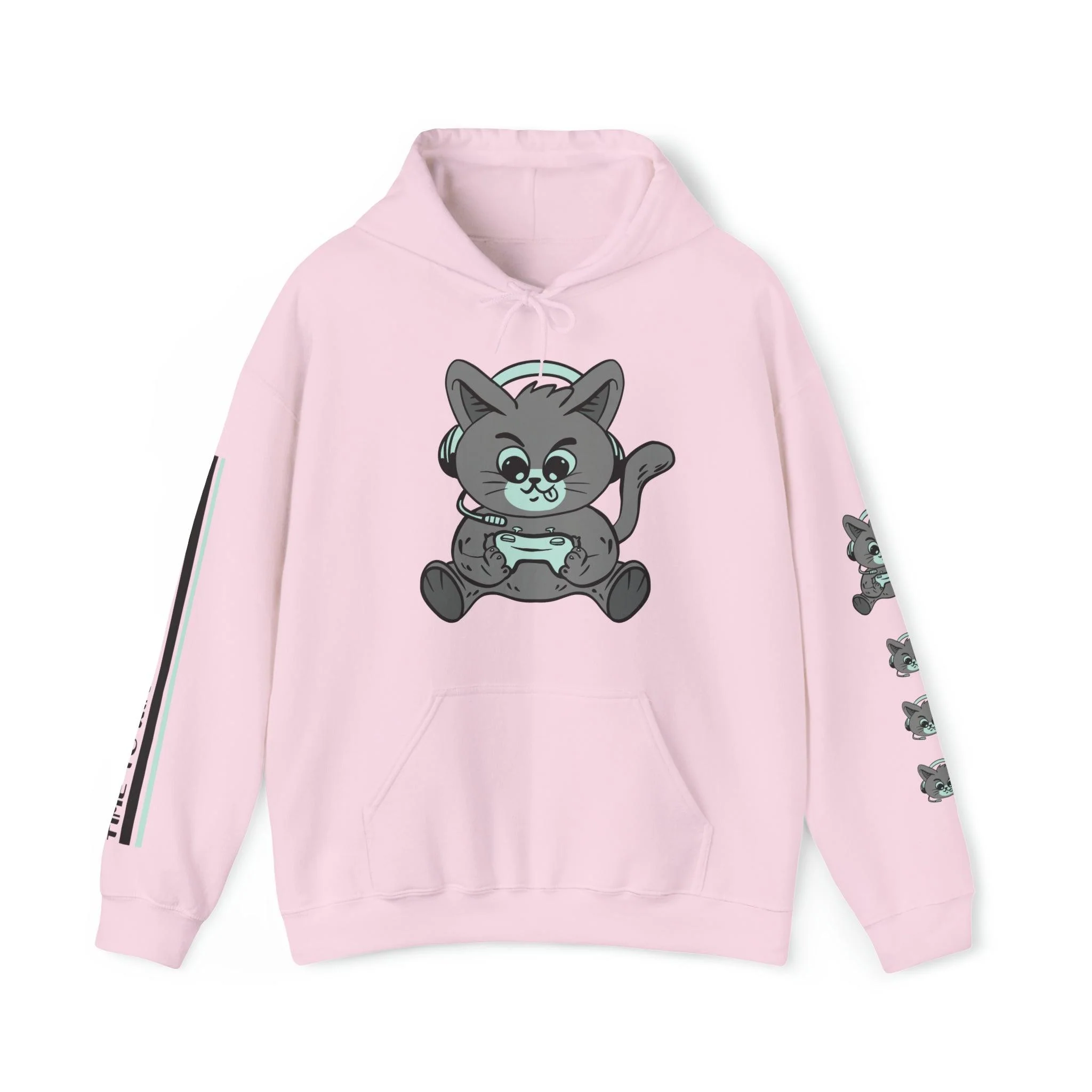 Time To Win This Challenge Cat Hoodie - Image 5