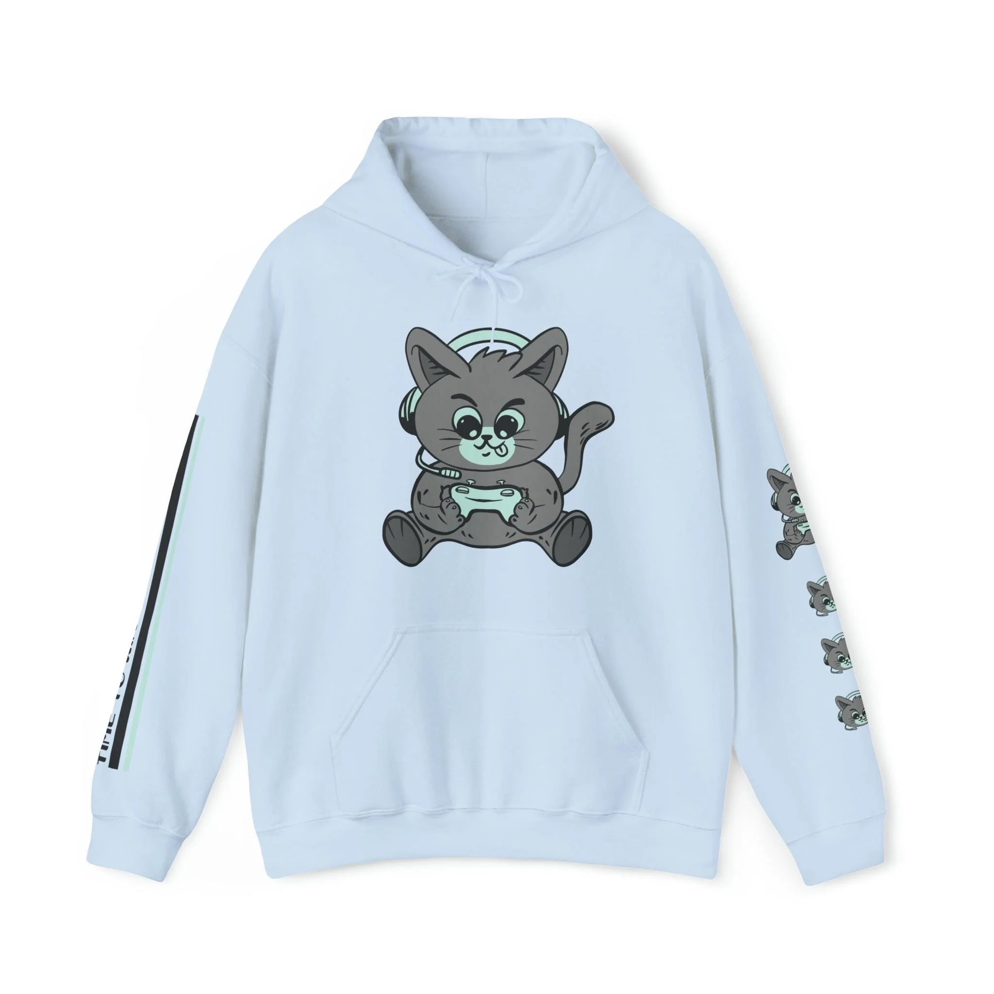 Time To Win This Challenge Cat Hoodie - Image 8