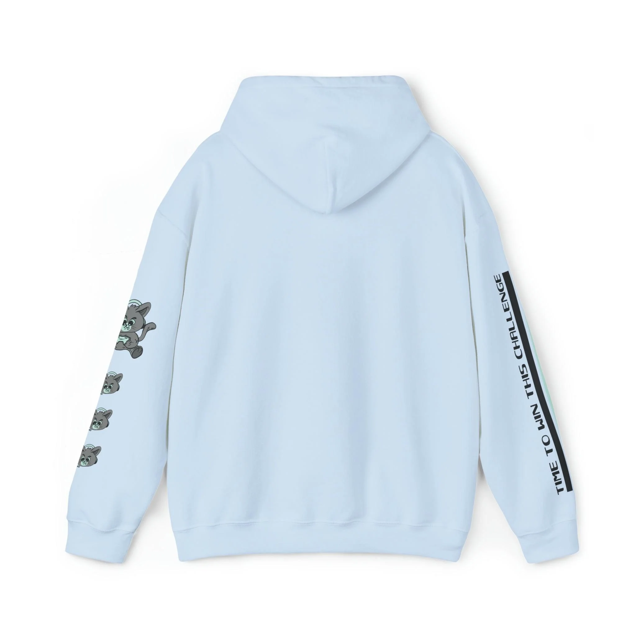 Time To Win This Challenge Cat Hoodie - Image 9