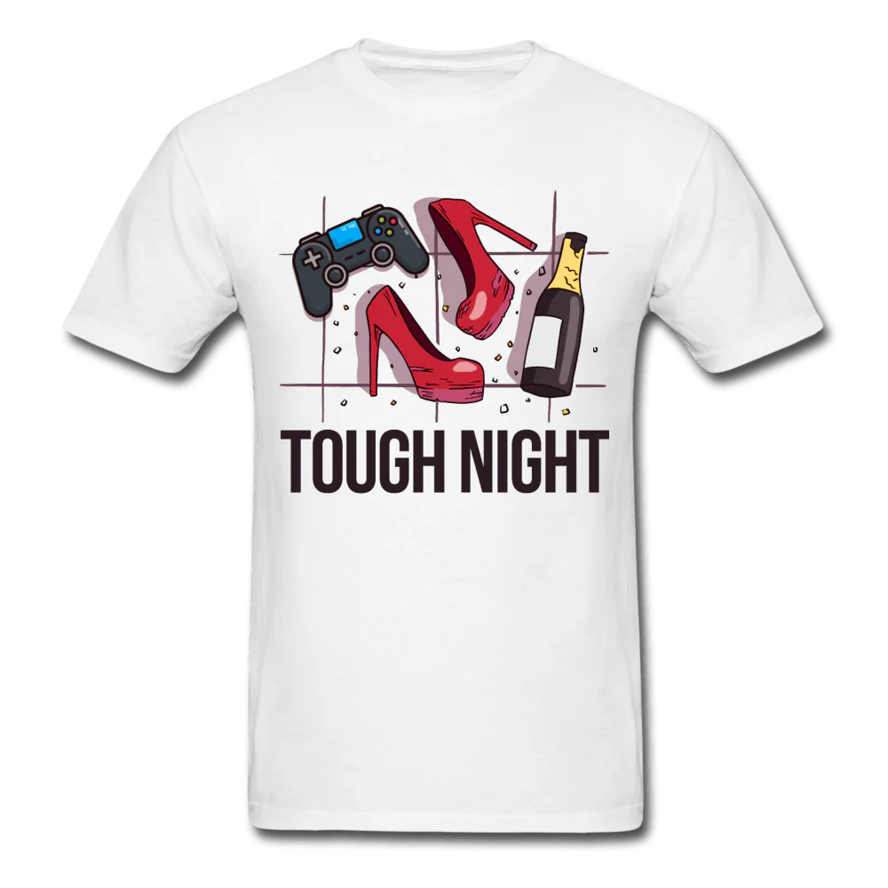 Tough Night Gaming Girl T-Shirt
