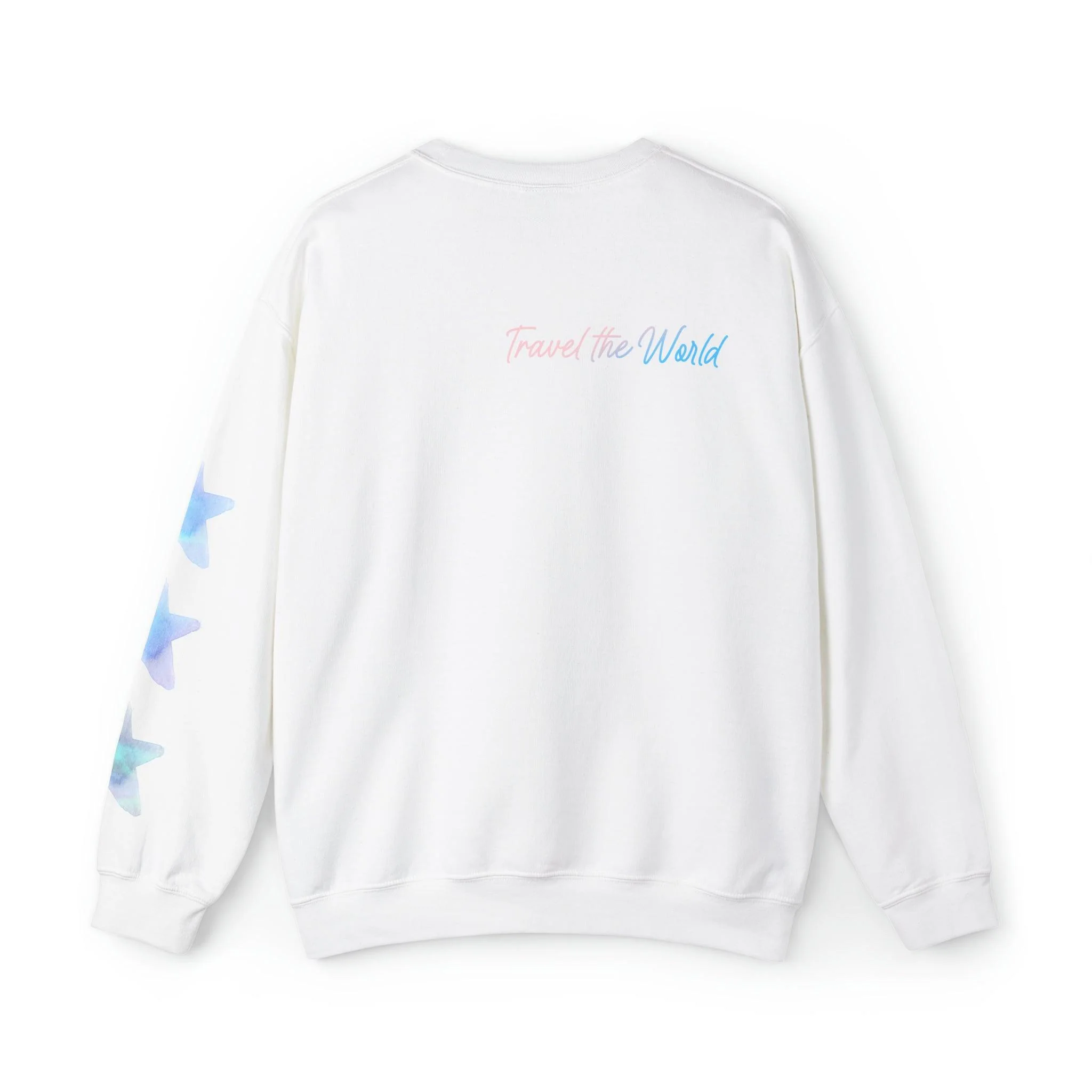 Travel the World Anime Girl Sweatshirt - Image 2