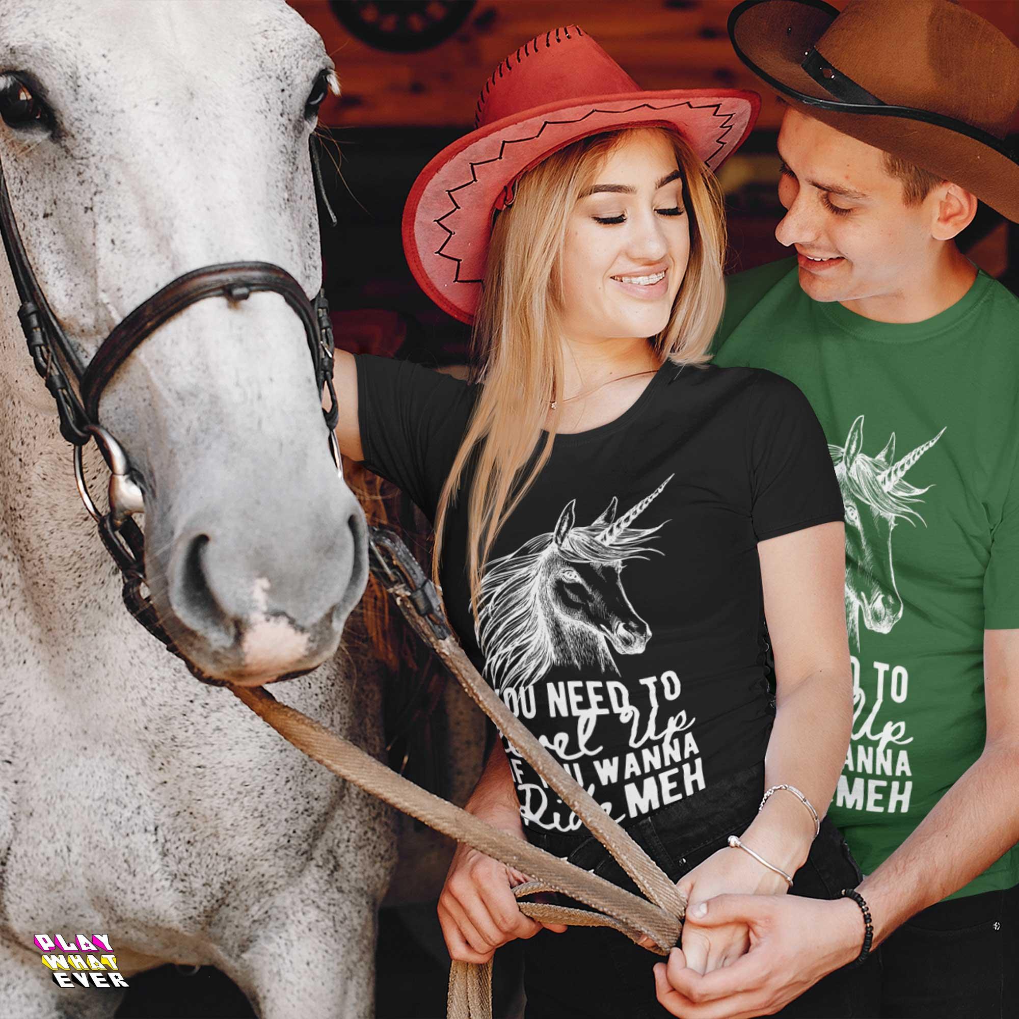 Unicorn Need To Level Up Unisex T-Shirt - Image 3