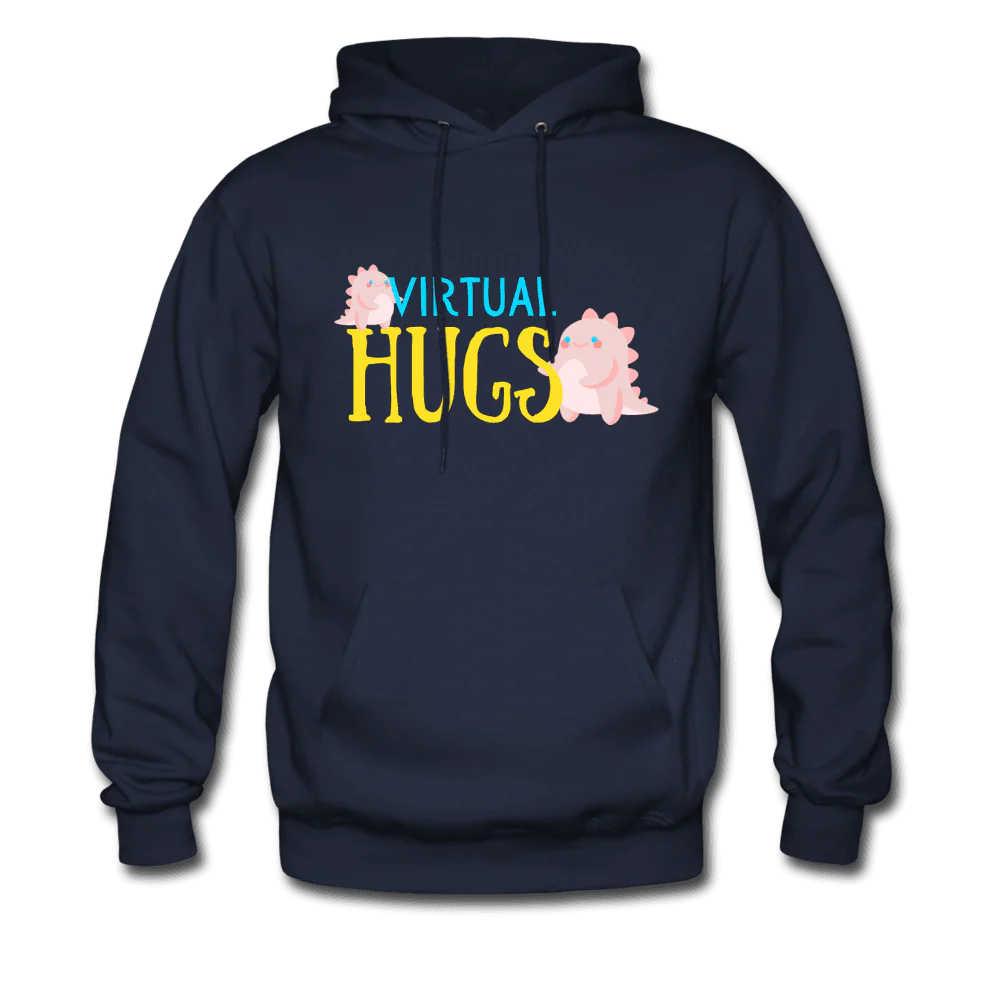 Virtual Hugs Cute Dinosaurs Hoodie - Image 5