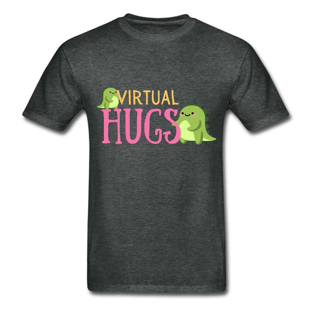 Virtual Hugs Cute Dinosaurs Ultra Cotton T-Shirt - Image 5