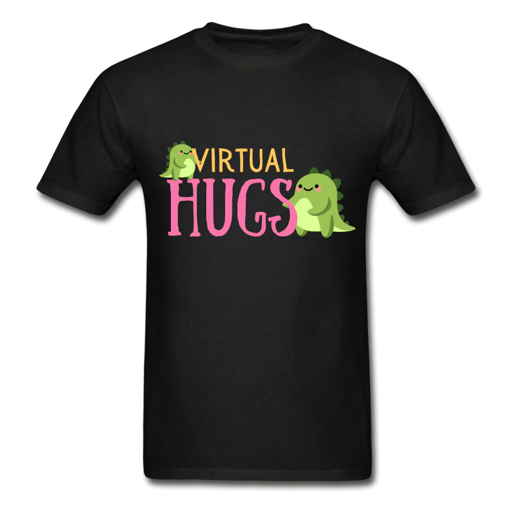 Virtual Hugs Cute Dinosaurs Ultra Cotton T-Shirt - Image 6