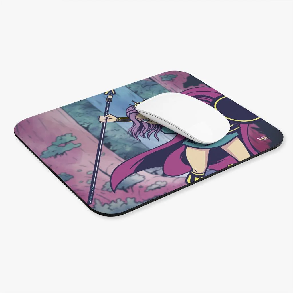 Warrior Princess Forest Adventure Mouse Pad - Image 5