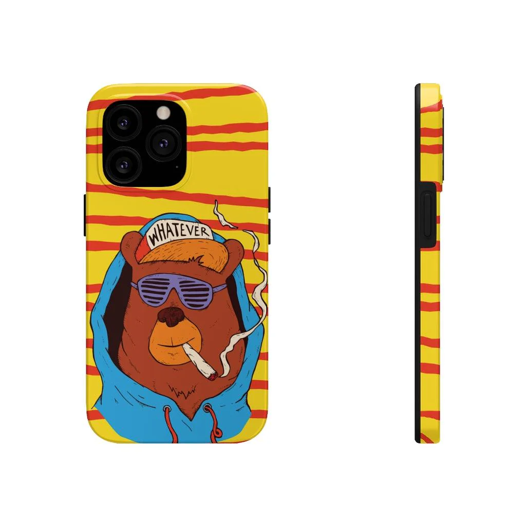 Whatever Chiil Bear Tough Mate Phone Case - Image 4