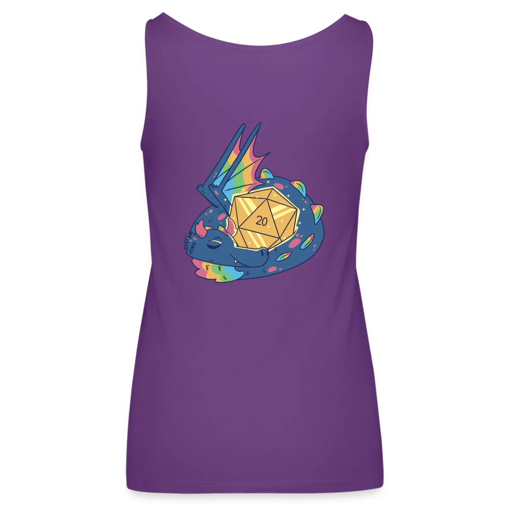 Winning In My Sleep Dragon Roll Women’s Tank Top - Image 7