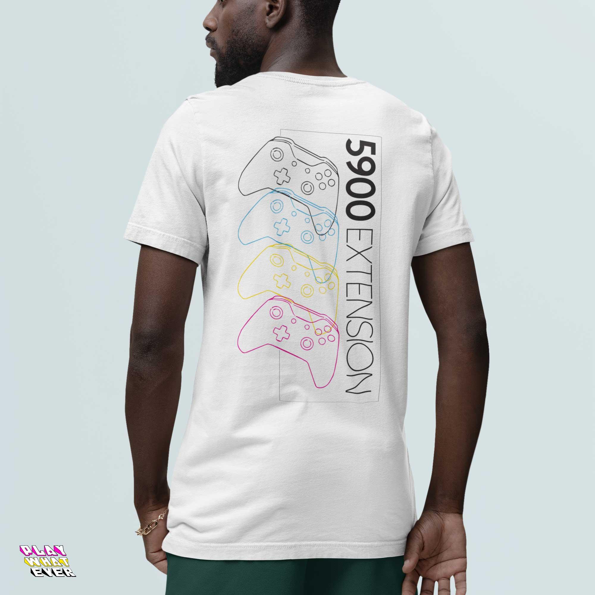 Xbox Controller Extension Unisex T-Shirt - Image 3