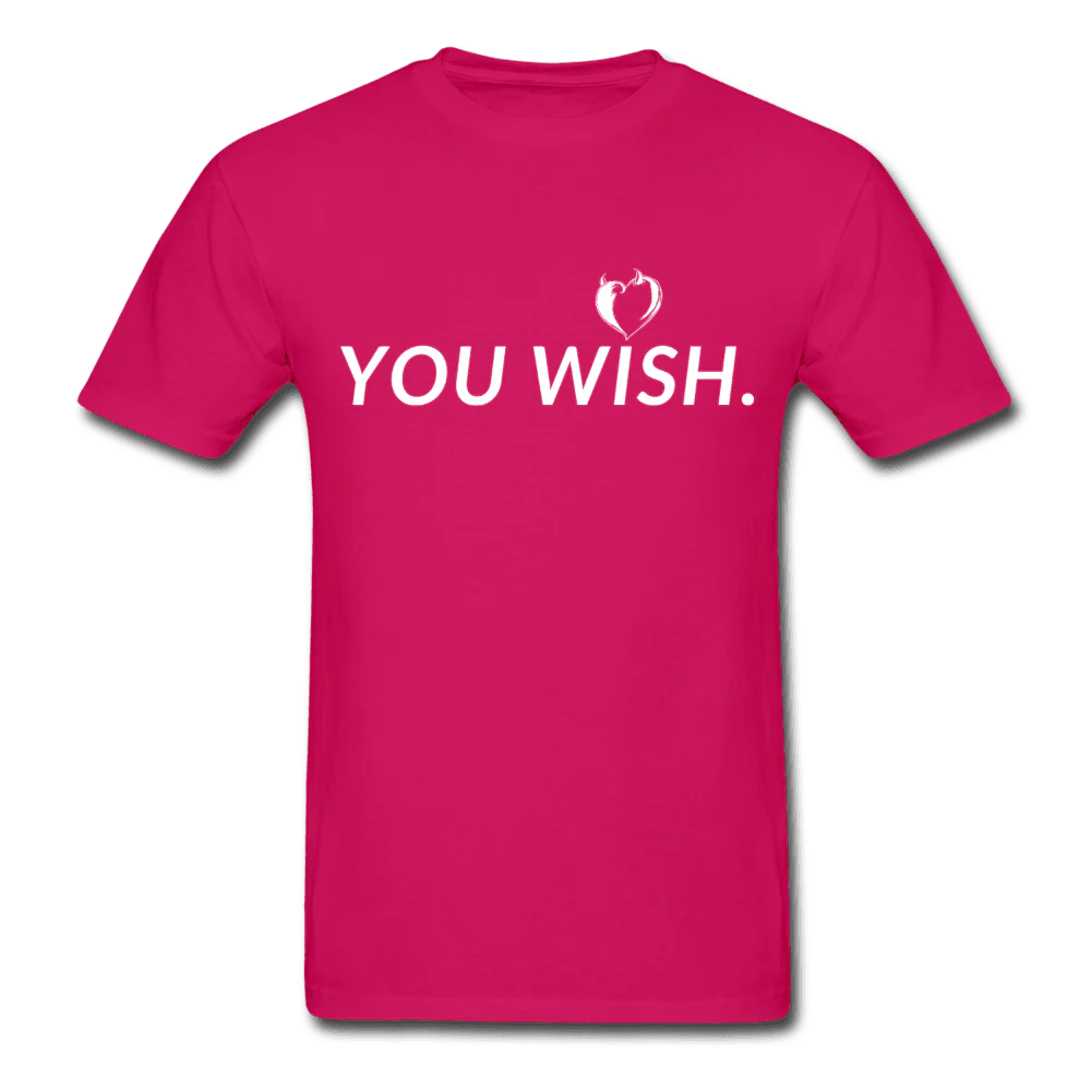 You Wish Devil Heart Ultra Cotton Attitude T-Shirt - Image 5