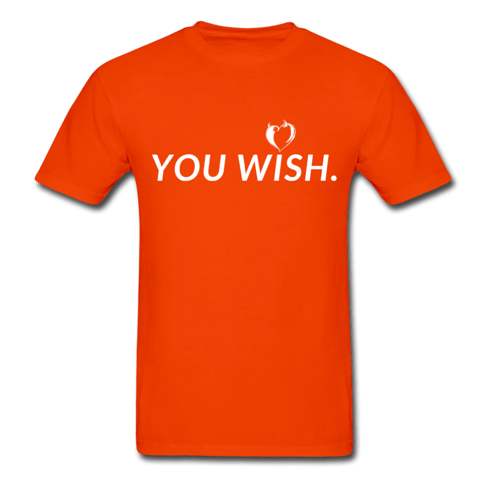You Wish Devil Heart Ultra Cotton Attitude T-Shirt - Image 8